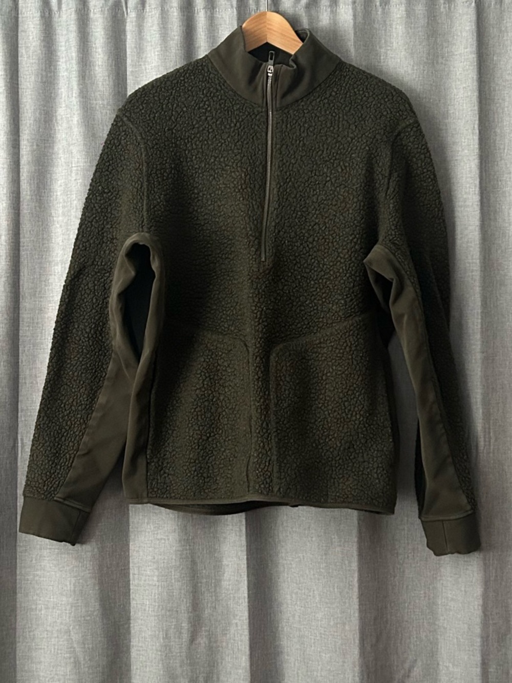 Lululemon Men’s Tundra Trek Sherpa Wool 1/4 Pullover